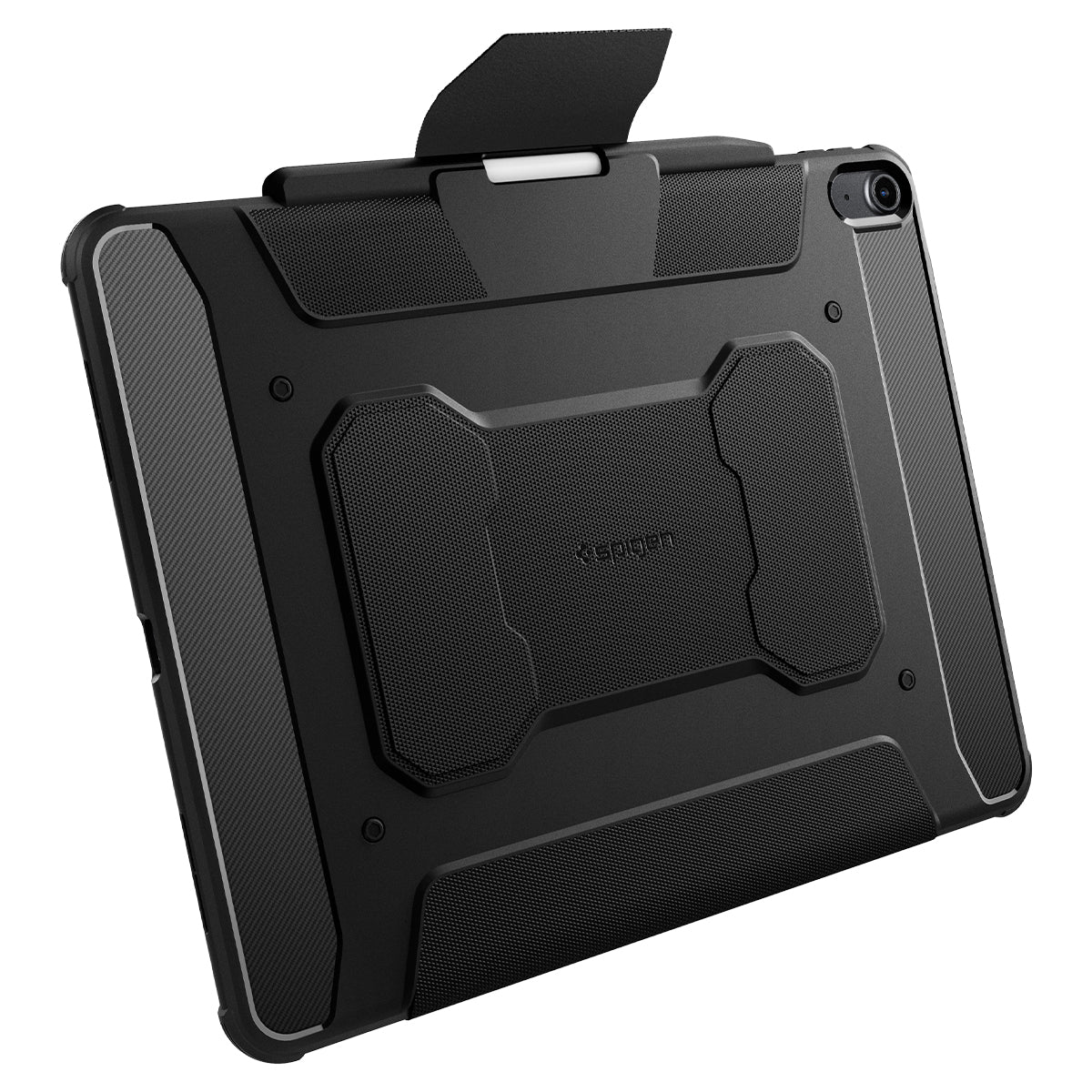 Schutzhülle für iPad Air 13" 2025 / 2024, Spigen Rugged Armor Pro, Schwarz