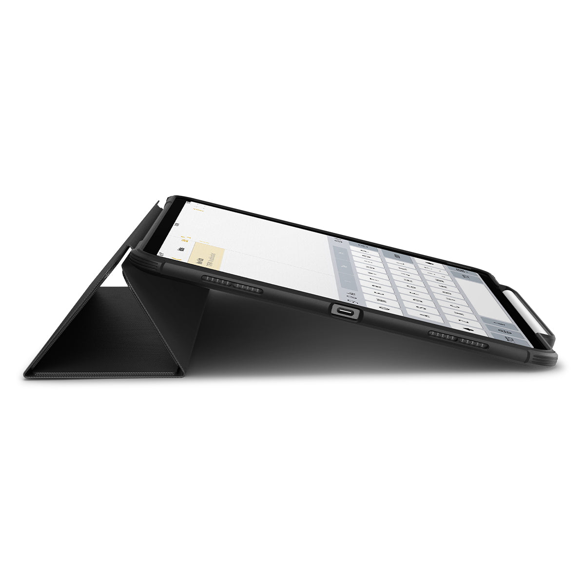 Schutzhülle für iPad Air 13" 2025 / 2024, Spigen Rugged Armor Pro, Schwarz