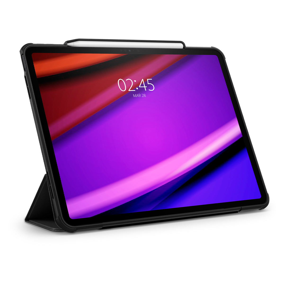 Schutzhülle für iPad Air 13" 2025 / 2024, Spigen Rugged Armor Pro, Schwarz