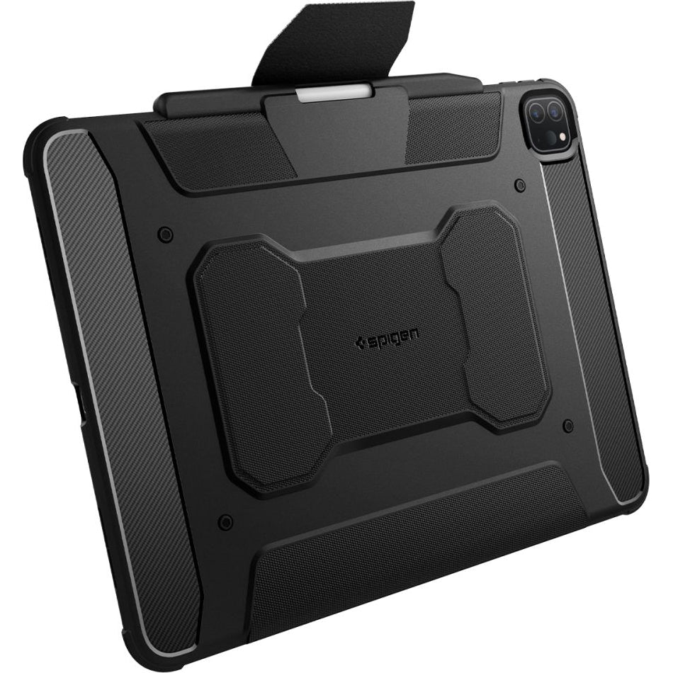 Schutzhülle für iPad Pro 13" 2025 / 2024, Spigen Rugged Armor Pro, Schwarz