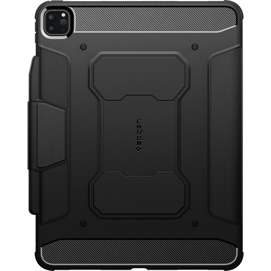 Schutzhülle für iPad Pro 13" 2025 / 2024, Spigen Rugged Armor Pro, Schwarz