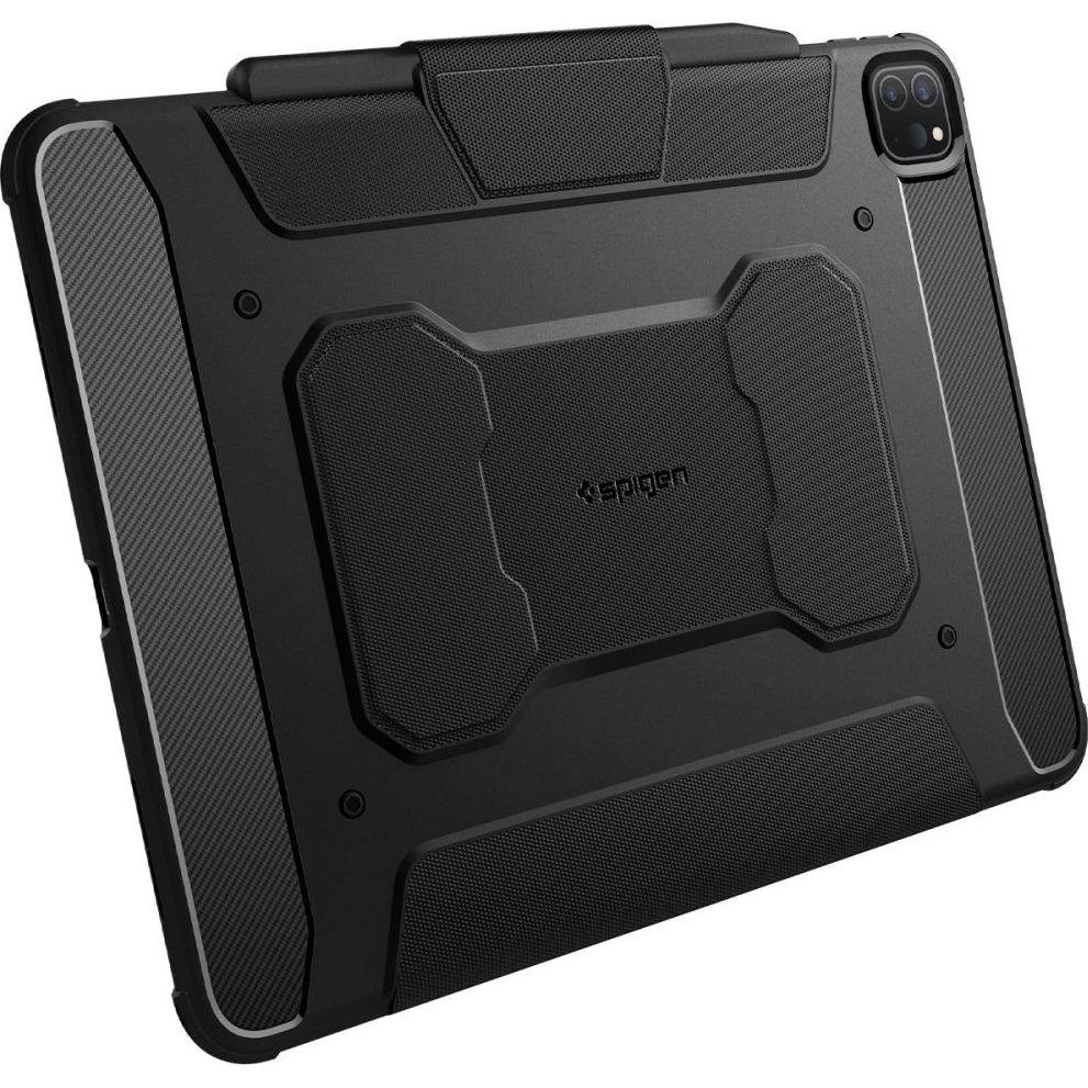 Schutzhülle für iPad Pro 13" 2025 / 2024, Spigen Rugged Armor Pro, Schwarz