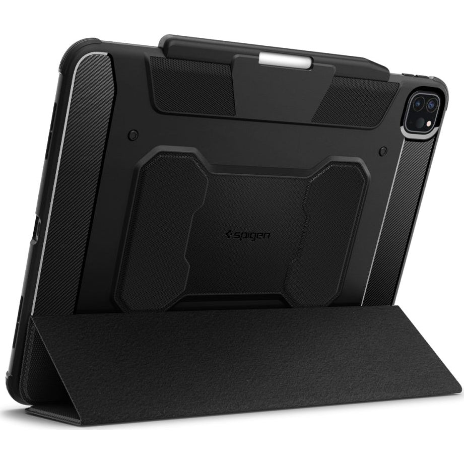 Schutzhülle für iPad Pro 13" 2025 / 2024, Spigen Rugged Armor Pro, Schwarz