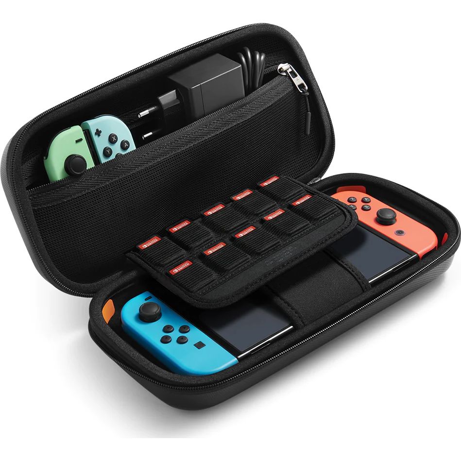 Schutzhülle Spigen Rugged Armor Pro Pouch Nintendo Switch / Oled, Schwarz