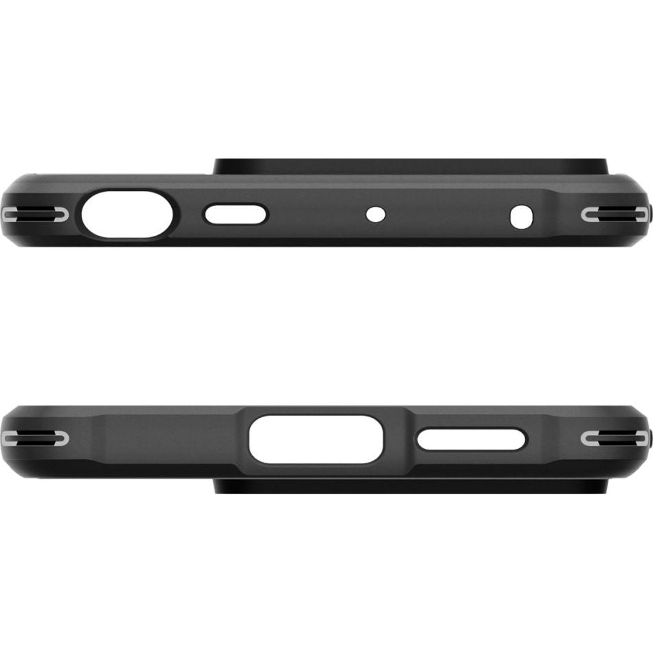Schutzhülle für Xiaomi Redmi Note 13 Pro 5G/Poco X6 5G, Spigen Rugged Armor, Schwarz