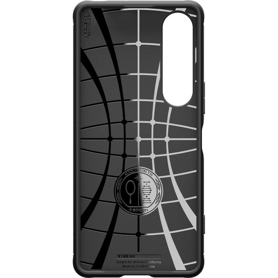 Handyhülle für Xperia 1 VII, Spigen Rugged Armor, Schwarz