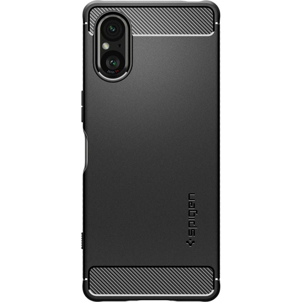 Schutzhülle Spigen Rugged Armor für Sony Xperia 5V, Schwarz