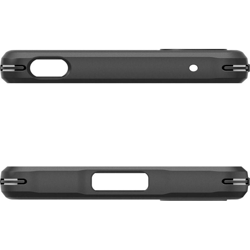 Schutzhülle Spigen Rugged Armor für Sony Xperia 5V, Schwarz