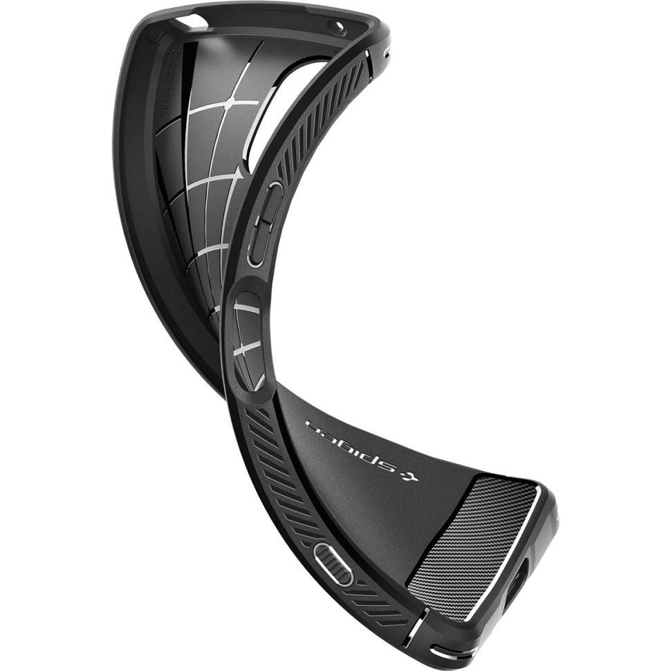 Schutzhülle Spigen Rugged Armor für Sony Xperia 5V, Schwarz