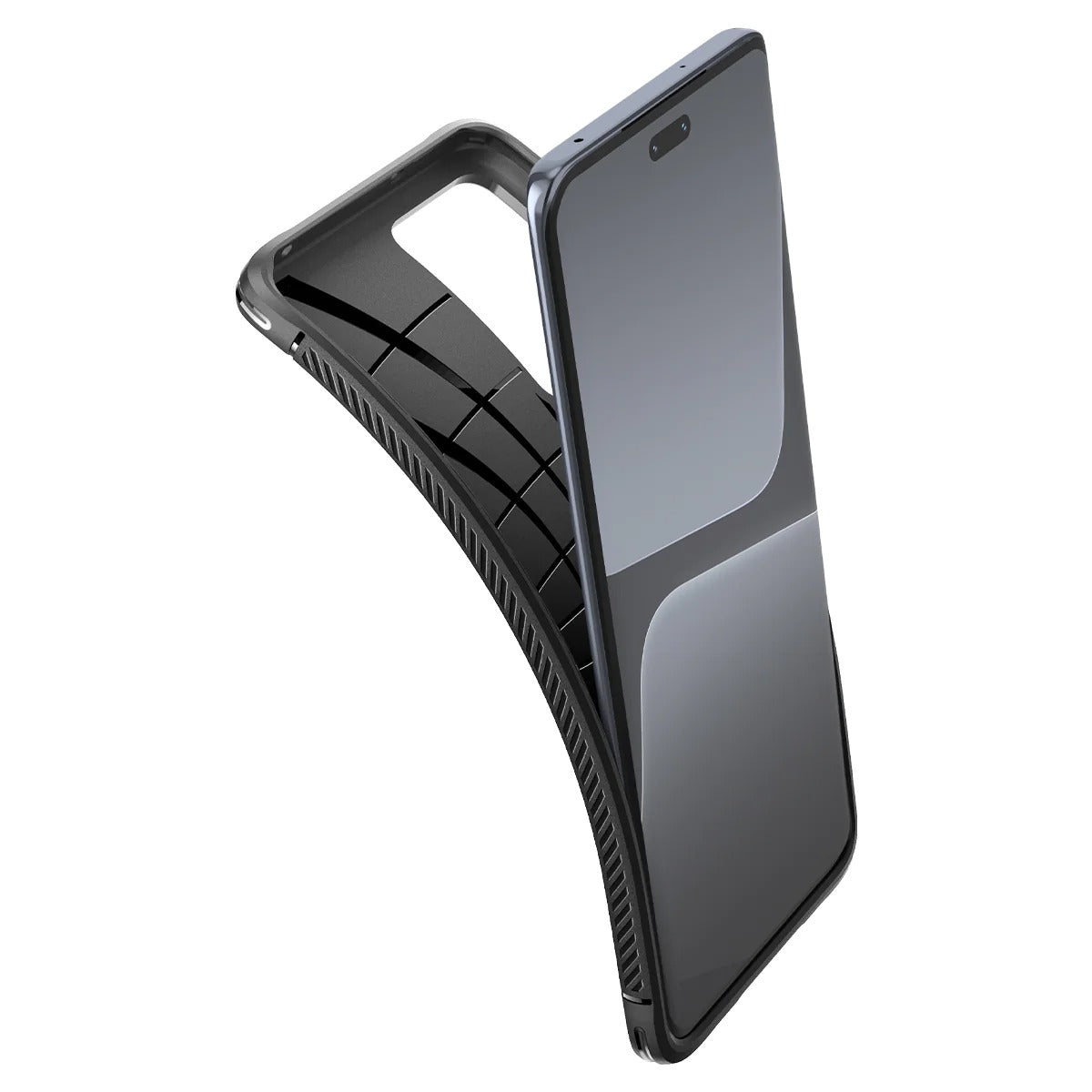 Schutzhülle Spigen Rugged Armor für Xiaomi 13 Lite, Schwarz