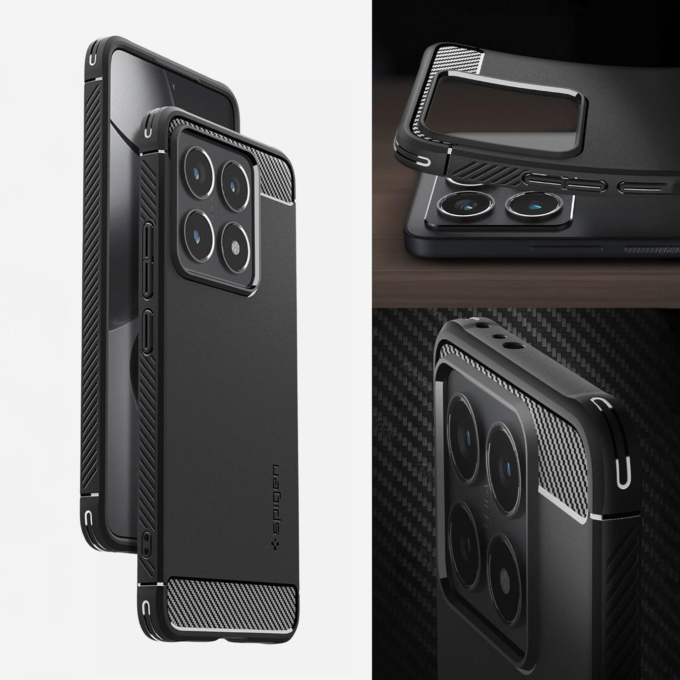 Handyhülle Spigen Rugged Armor Xiaomi 14T Pro