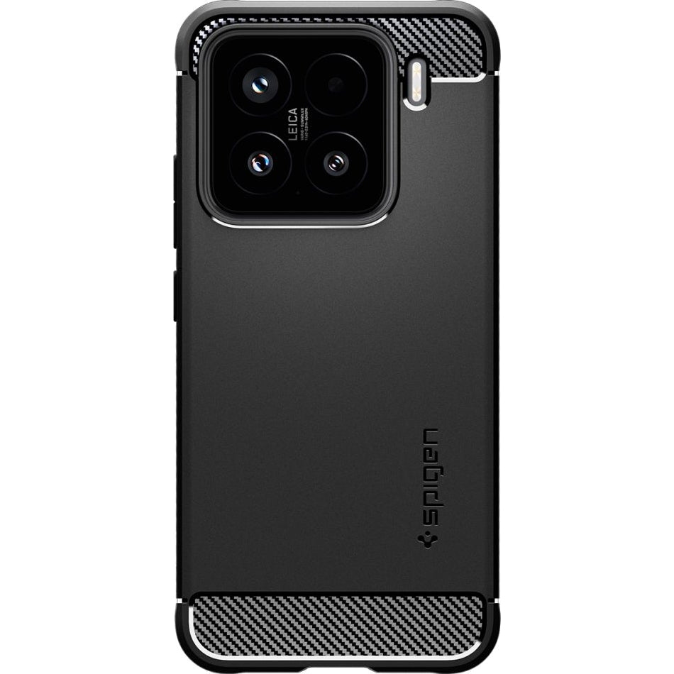 Handyhülle für Xiaomi 15, Spigen Rugged Armor, Schwarz