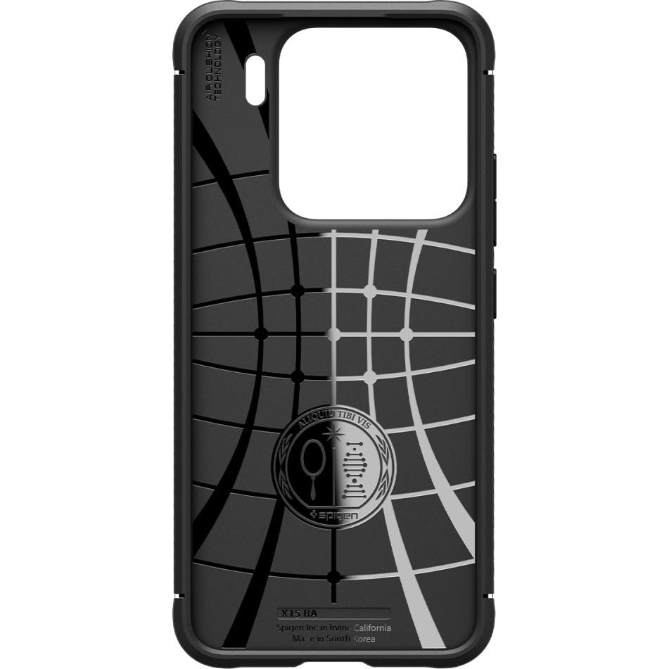 Handyhülle für Xiaomi 15, Spigen Rugged Armor, Schwarz