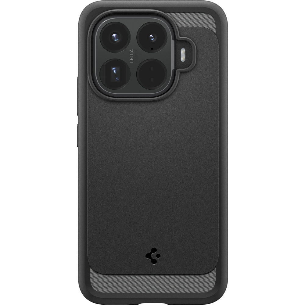 Handyhülle für Xiaomi 15T Pro, Spigen Rugged Armor, Schwarz