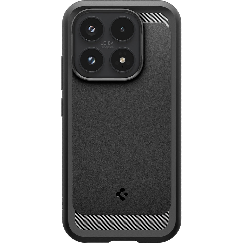 Handyhülle für Xiaomi 17, Spigen Rugged Armor, Schwarz