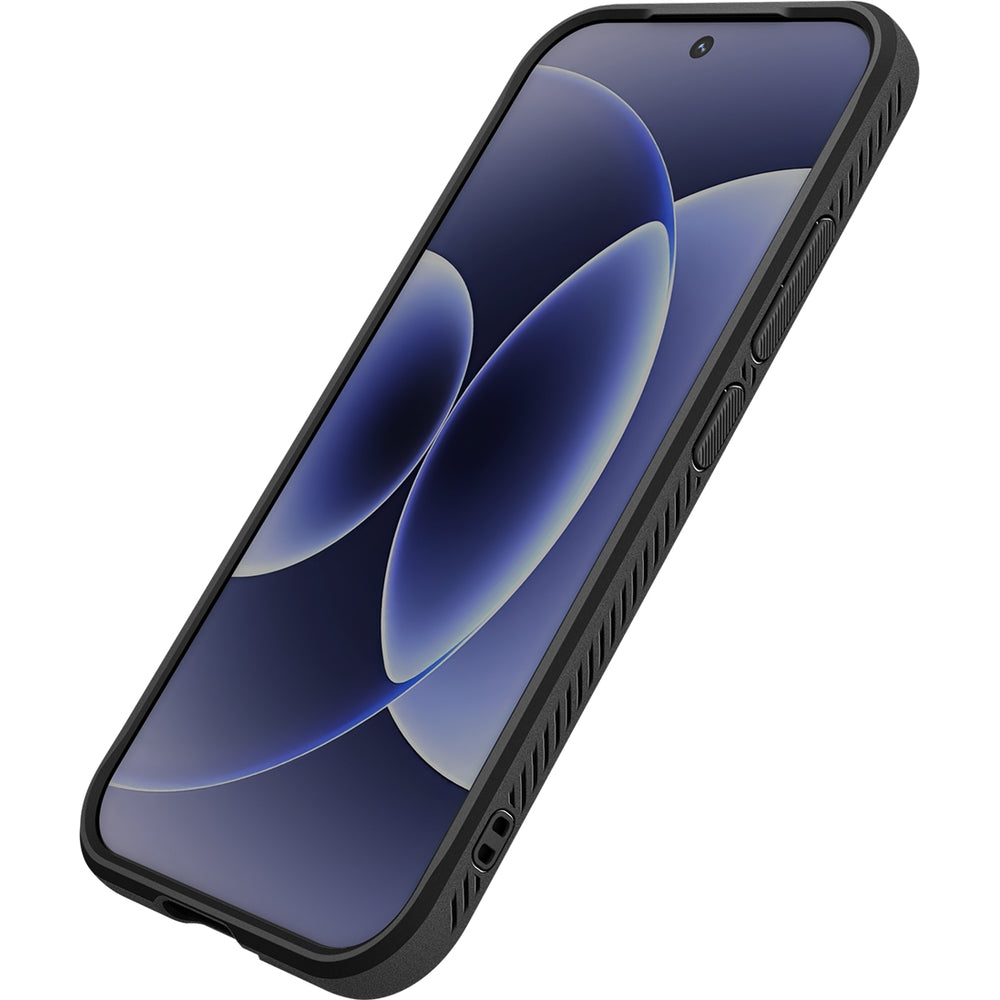 Handyhülle für Xiaomi 17, Spigen Rugged Armor, Schwarz