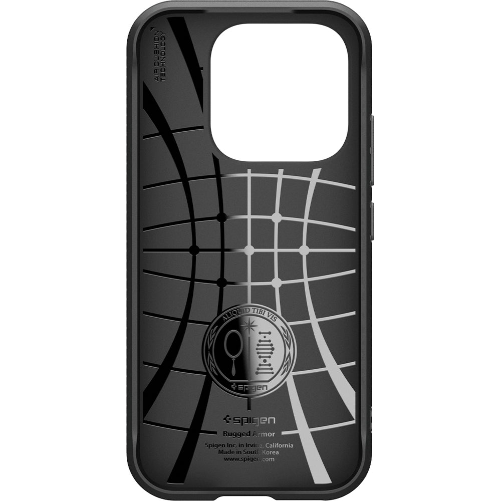 Handyhülle für Xiaomi 17, Spigen Rugged Armor, Schwarz