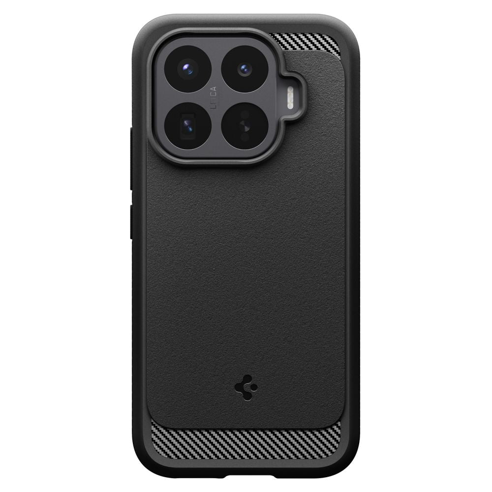Handyhülle für Xiaomi 17T, Spigen Rugged Armor, Schwarz