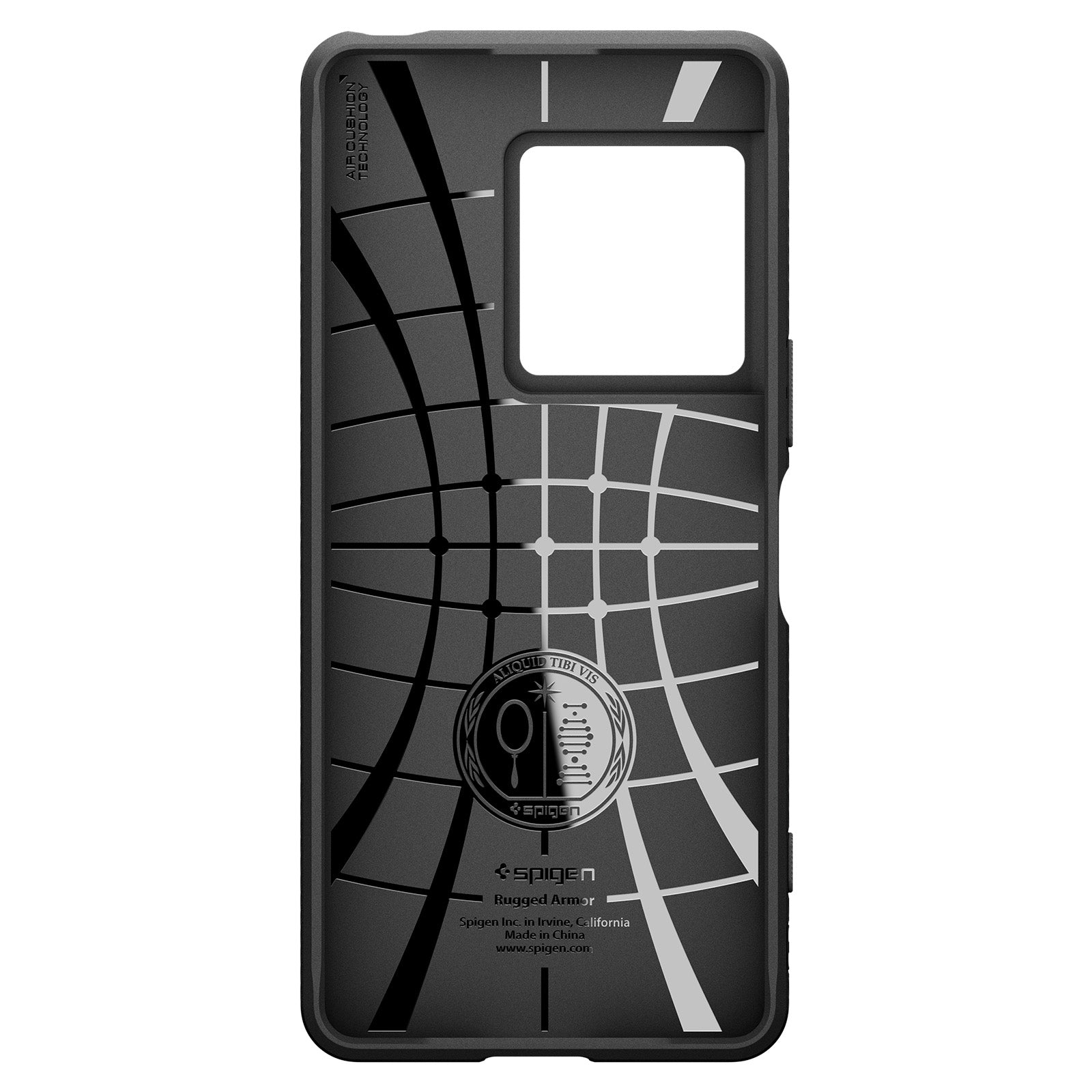 Handyhülle für Sony Xperia 1 VIII, Spigen Rugged Armor, Schwarz