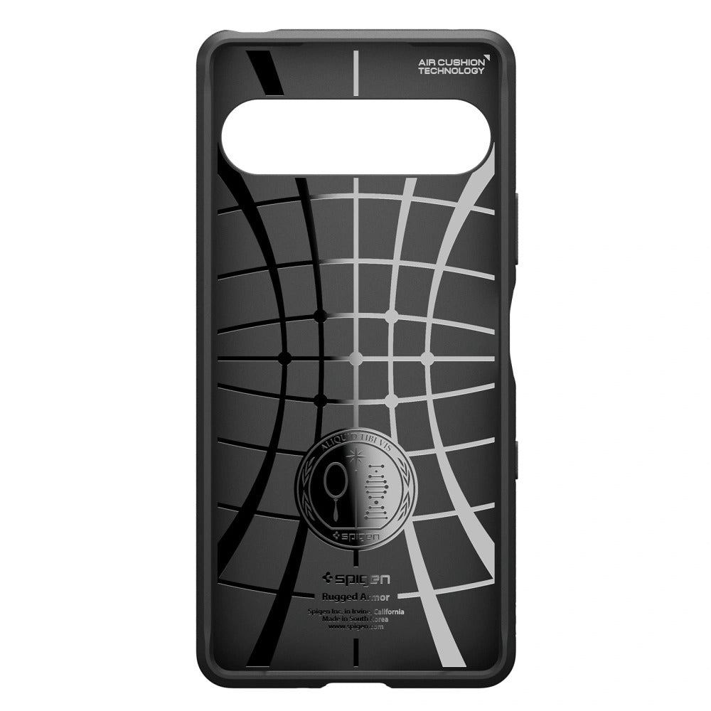 Handyhülle für Xperia 10 VII, Spigen Rugged Armor, Schwarz