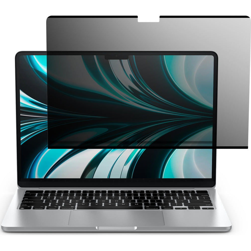 Folie mit Sichtschutzfilter für MacBook Air 13.6" M4 / M3 / M2, Spigen SafeView Privacy Filter