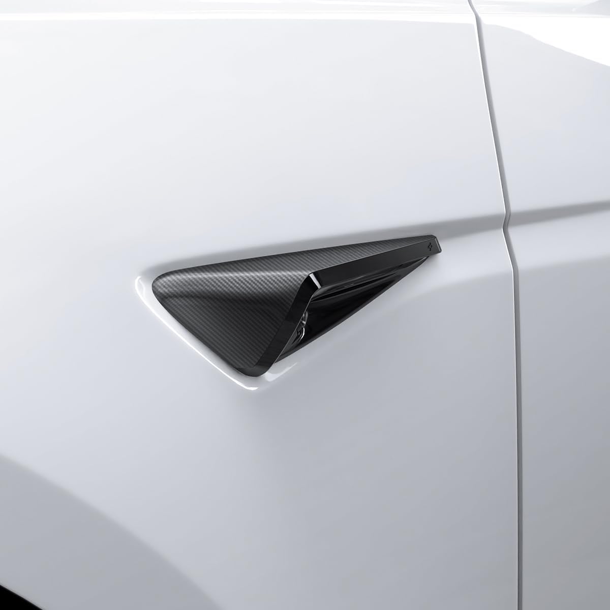 Abdeckungen für Seitenkameras für Tesla Model 3 Highland 2024-25, Spigen Side Camera Protection Cover, Carbon