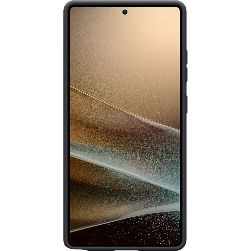 Handyhülle für Galaxy S25 Ultra, Spigen Silicone Fit Mag mit MagSafe, Schwarz
