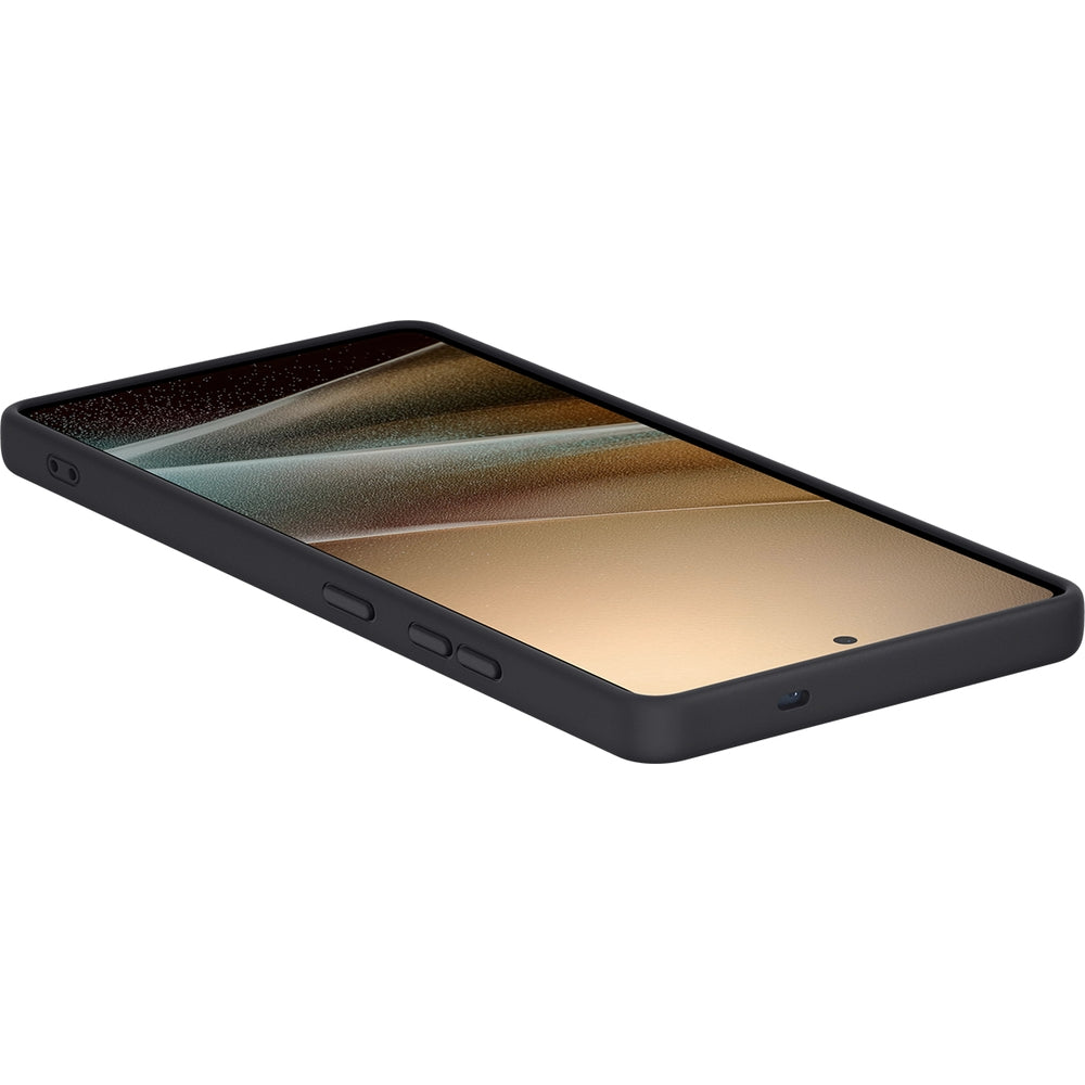 Handyhülle für Galaxy S25 Ultra, Spigen Silicone Fit Mag mit MagSafe, Schwarz