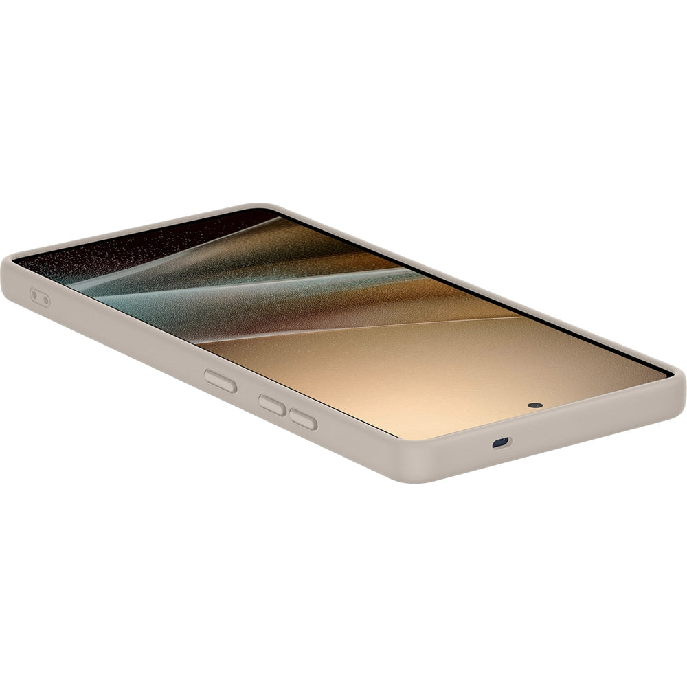 Handyhülle für Galaxy S25 Ultra, Spigen Silicone Fit Mag mit MagSafe, Beige