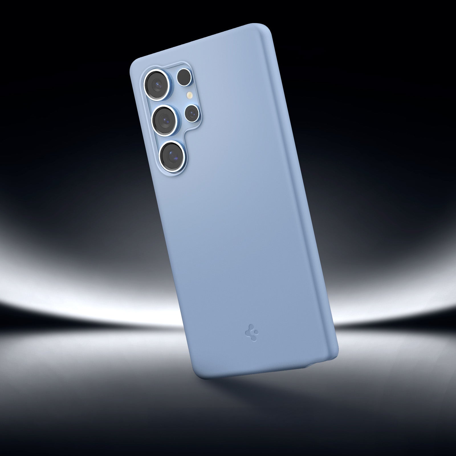 Handyhülle für Galaxy S25 Ultra, Spigen Silicone Fit Mag mit MagSafe, Blau
