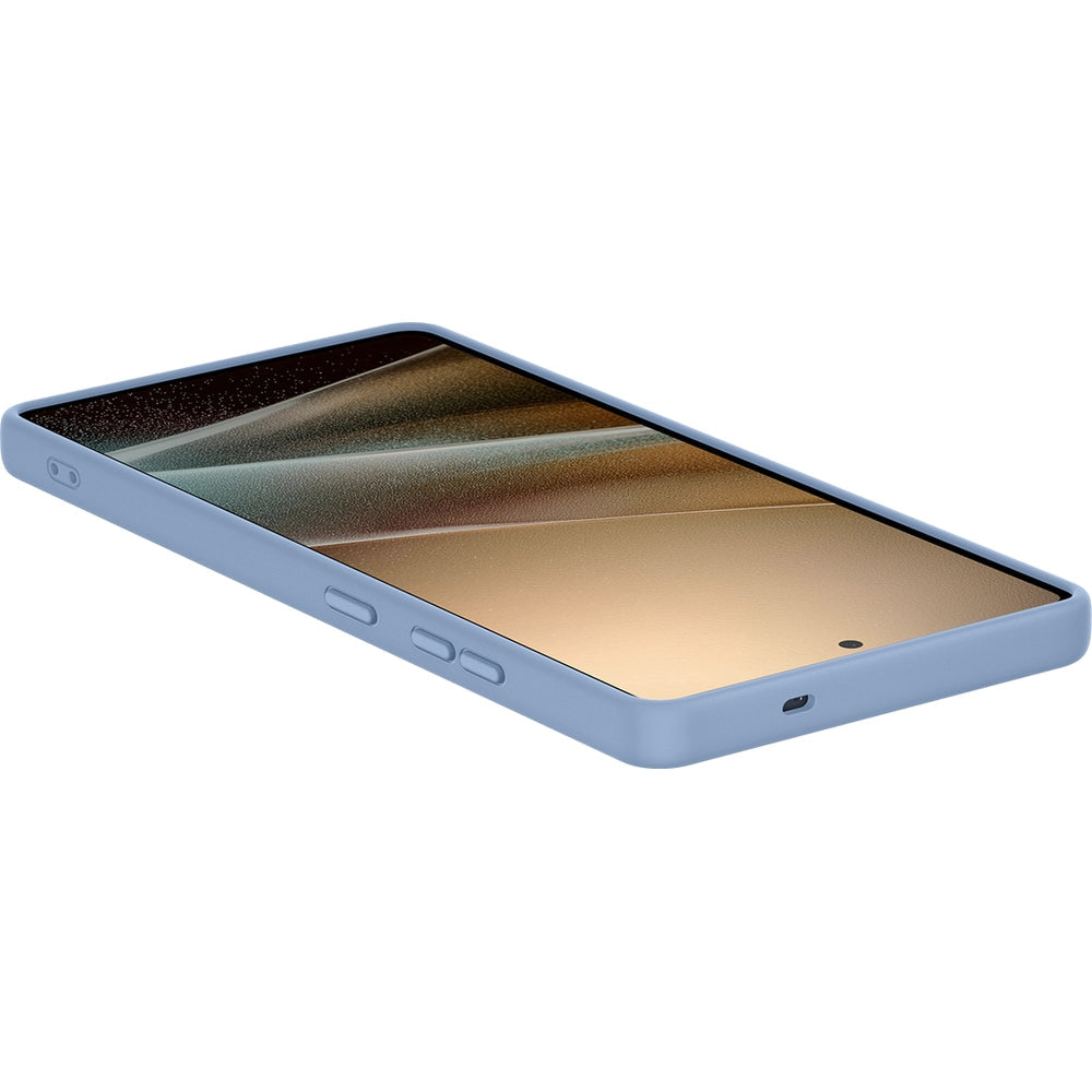Handyhülle für Galaxy S25 Ultra, Spigen Silicone Fit Mag mit MagSafe, Blau