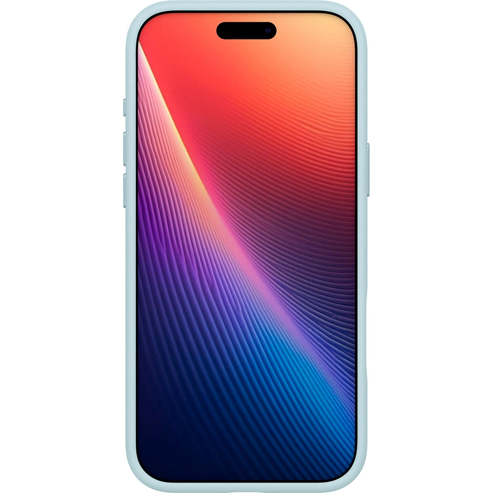 Handyhülle für iPhone 17 Pro Max, Spigen Silicone Fit Mag mit MagSafe, Hellblau