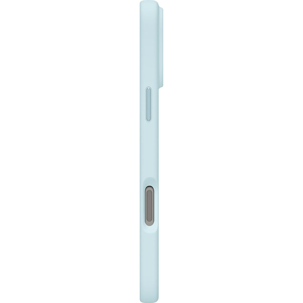 Handyhülle für iPhone 17 Pro, Spigen Silicone Fit Mag mit MagSafe, Hellblau