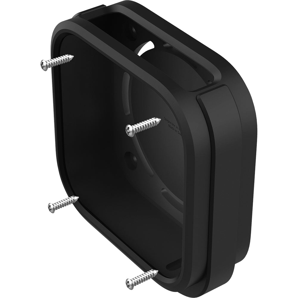 Halterung für Apple TV 4K 3. Gen (2022), Spigen Silicone Fit Mount, Schwarz