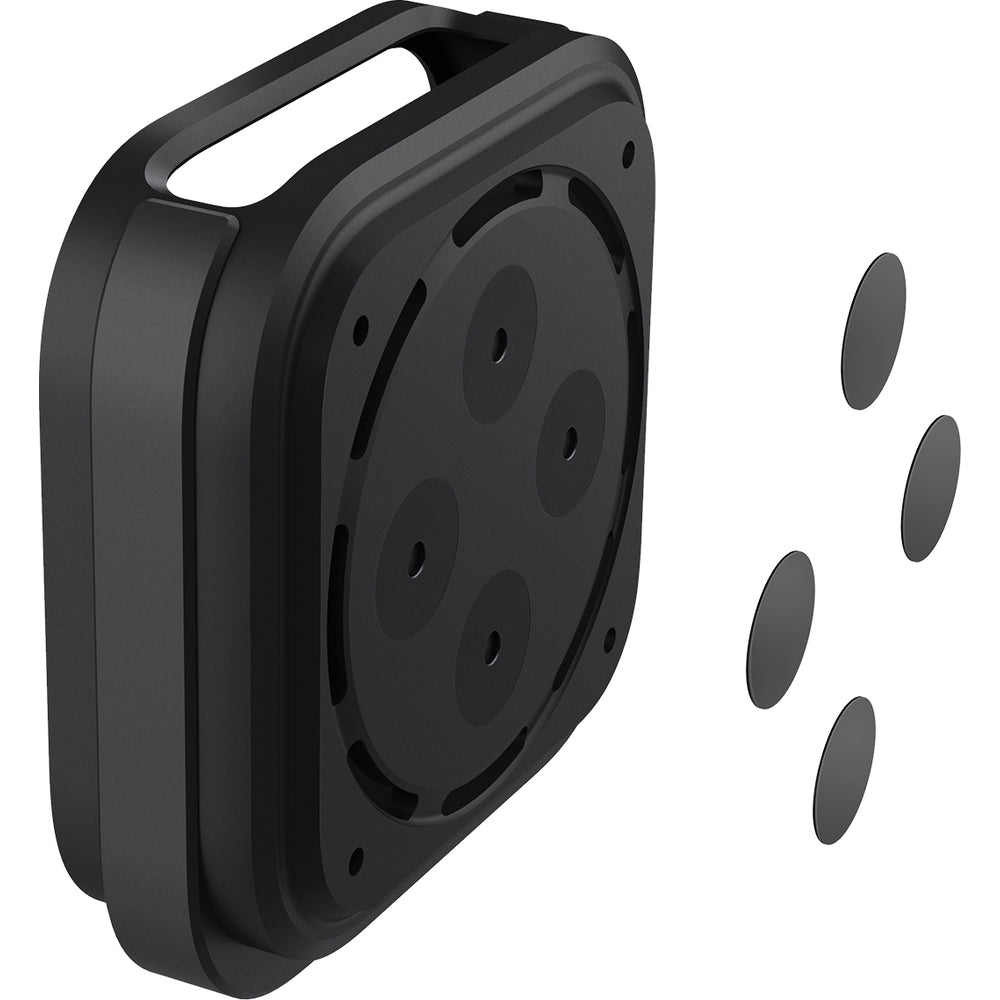 Halterung für Apple TV 4K 3. Gen (2022), Spigen Silicone Fit Mount, Schwarz