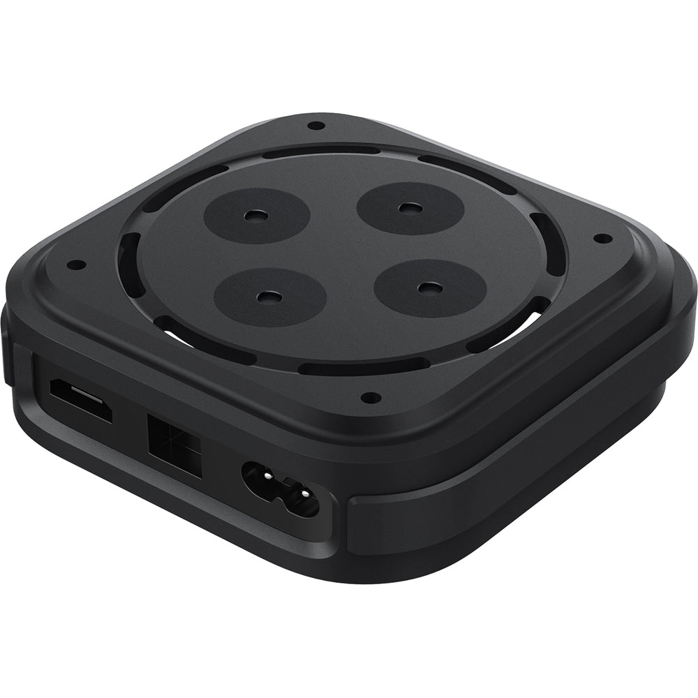 Halterung für Apple TV 4K 3. Gen (2022), Spigen Silicone Fit Mount, Schwarz