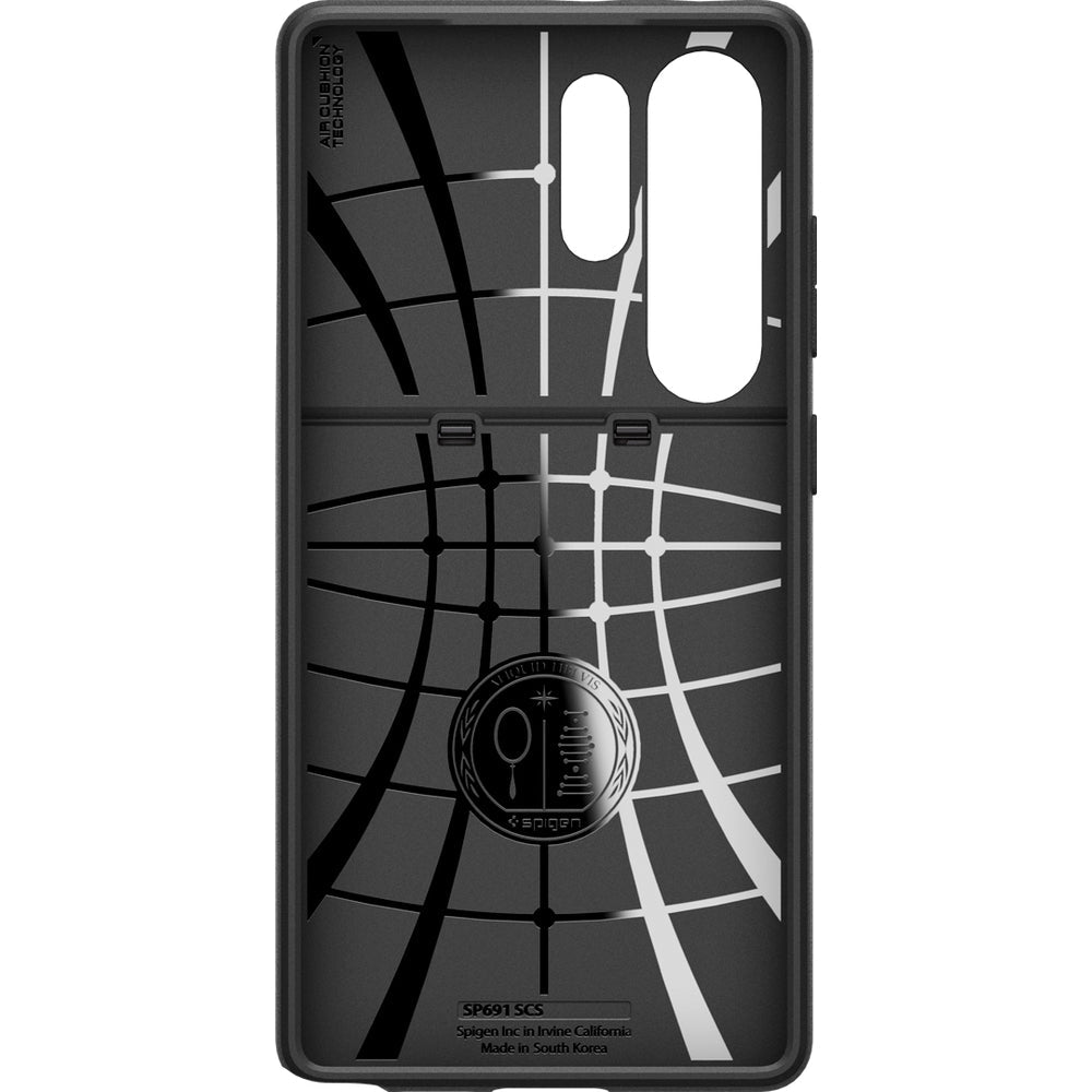 Handyhülle für Galaxy S25 Ultra, Spigen Slim Armor CS, Schwarz