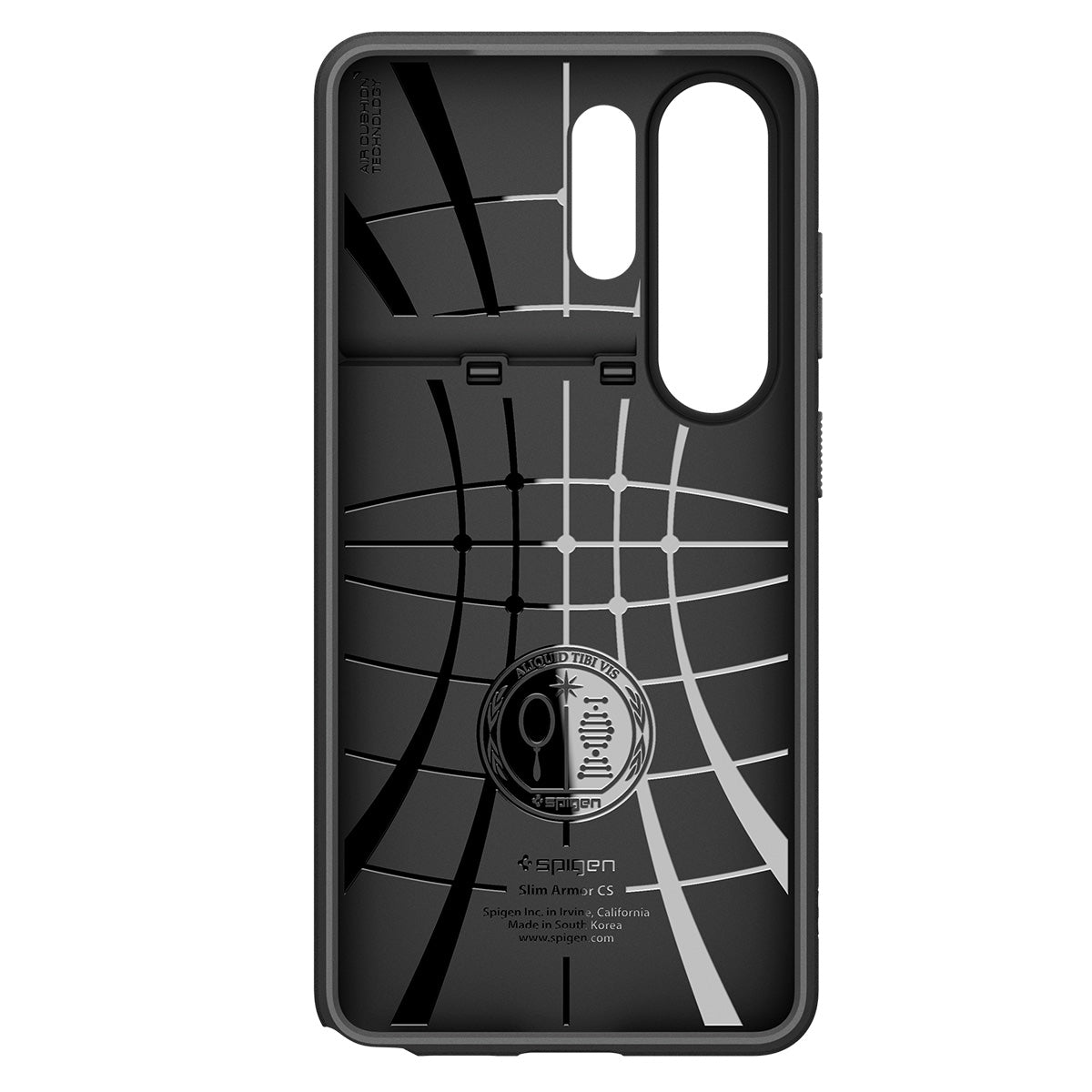 Handyhülle für Galaxy S26 Ultra, Spigen Slim Armor CS, Schwarz