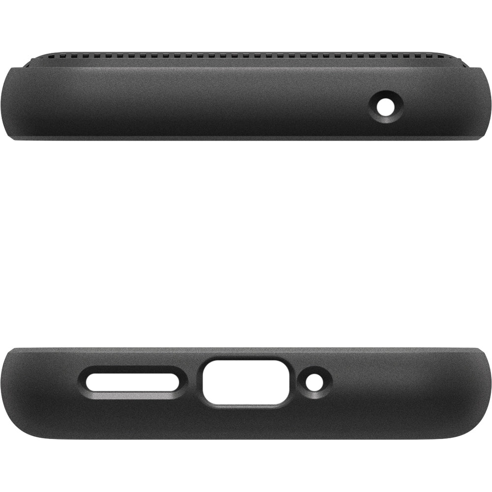 Schutzhülle für Google Pixel 9 / 9 Pro, Spigen Slim Armor CS, Schwarz