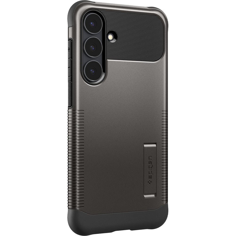 Handyhülle für Galaxy S25 FE, Spigen Slim Armor Mag mit MagSafe, Rotguss