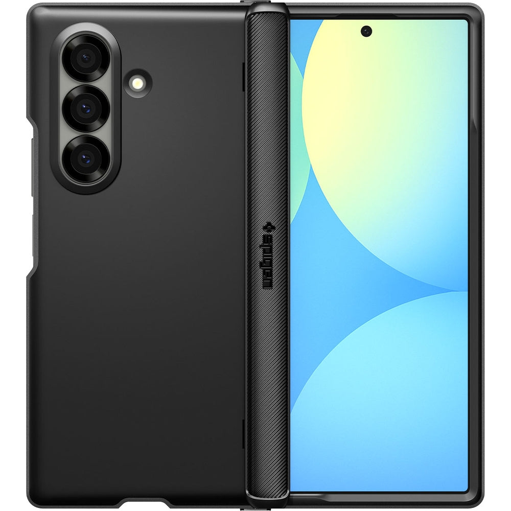 Handyhülle für Galaxy Z Fold7, Spigen Slim Armor Pro Mag mit MagSafe, Schwarz