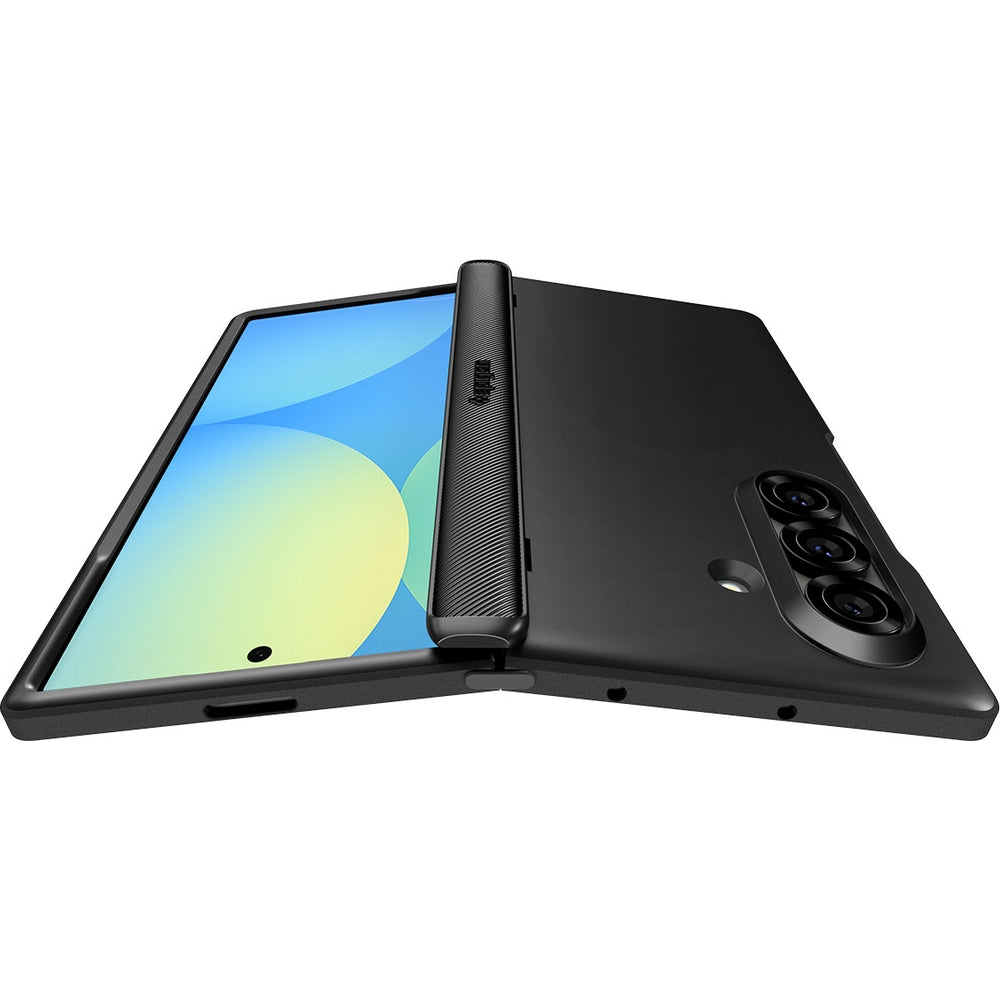 Handyhülle für Galaxy Z Fold7, Spigen Slim Armor Pro Mag mit MagSafe, Schwarz