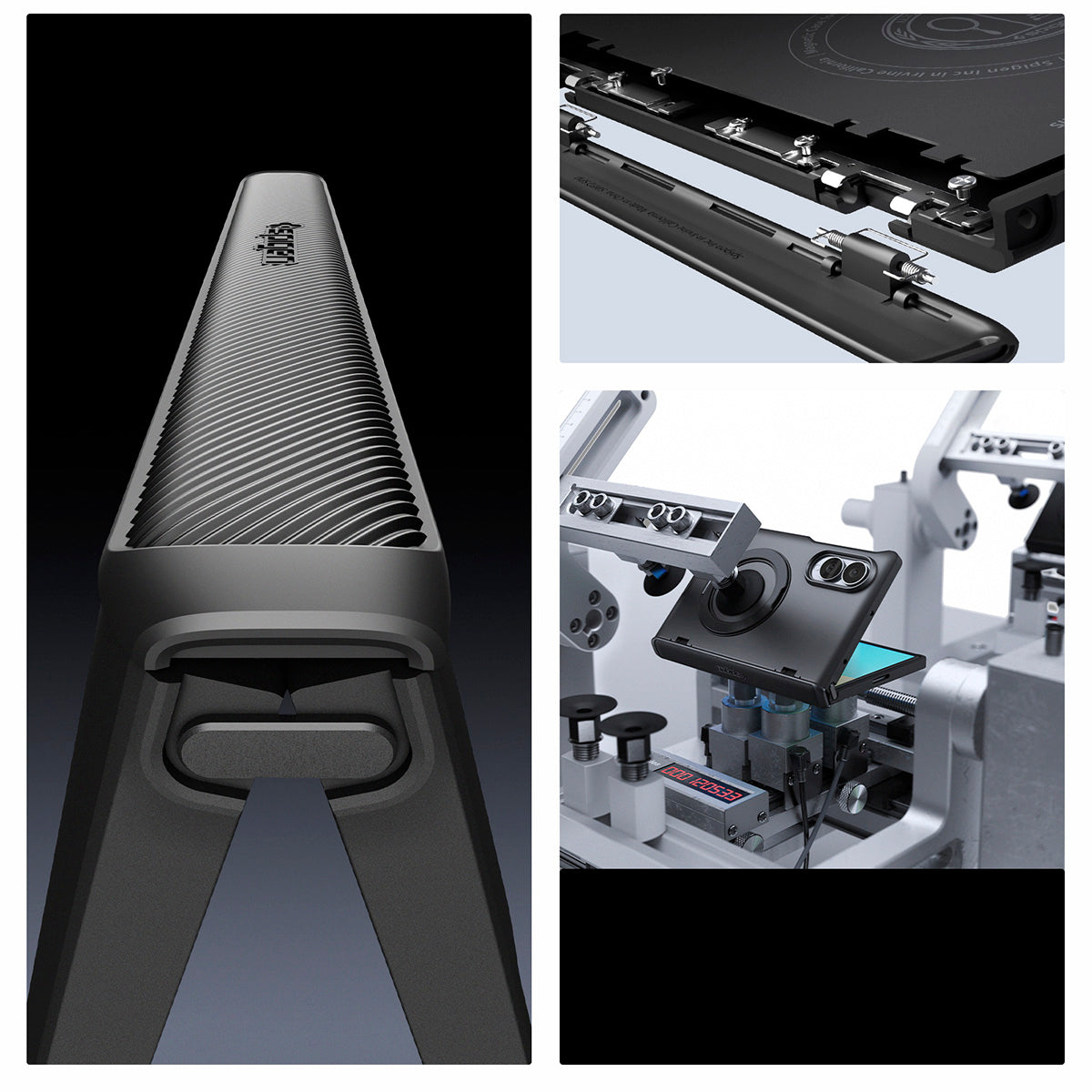 Handyhülle für Galaxy Z Fold8, Spigen Slim Armor Pro S Mag mit MagSafe, Schwarz