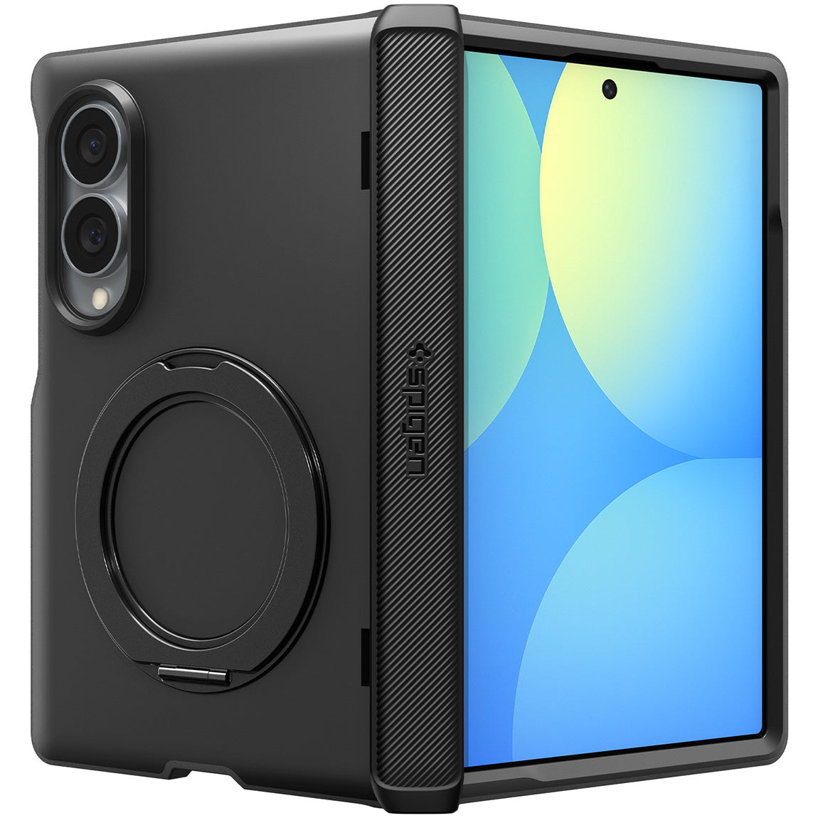 Handyhülle für Galaxy Z Fold8, Spigen Slim Armor Pro S Mag mit MagSafe, Schwarz