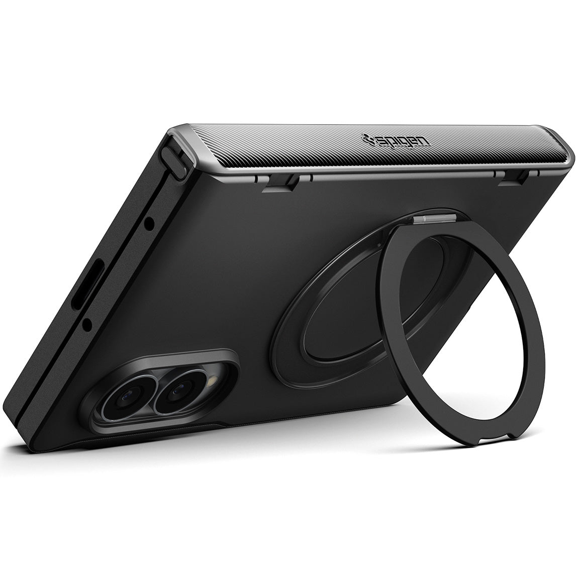 Handyhülle für Galaxy Z Fold8, Spigen Slim Armor Pro S Mag mit MagSafe, Schwarz