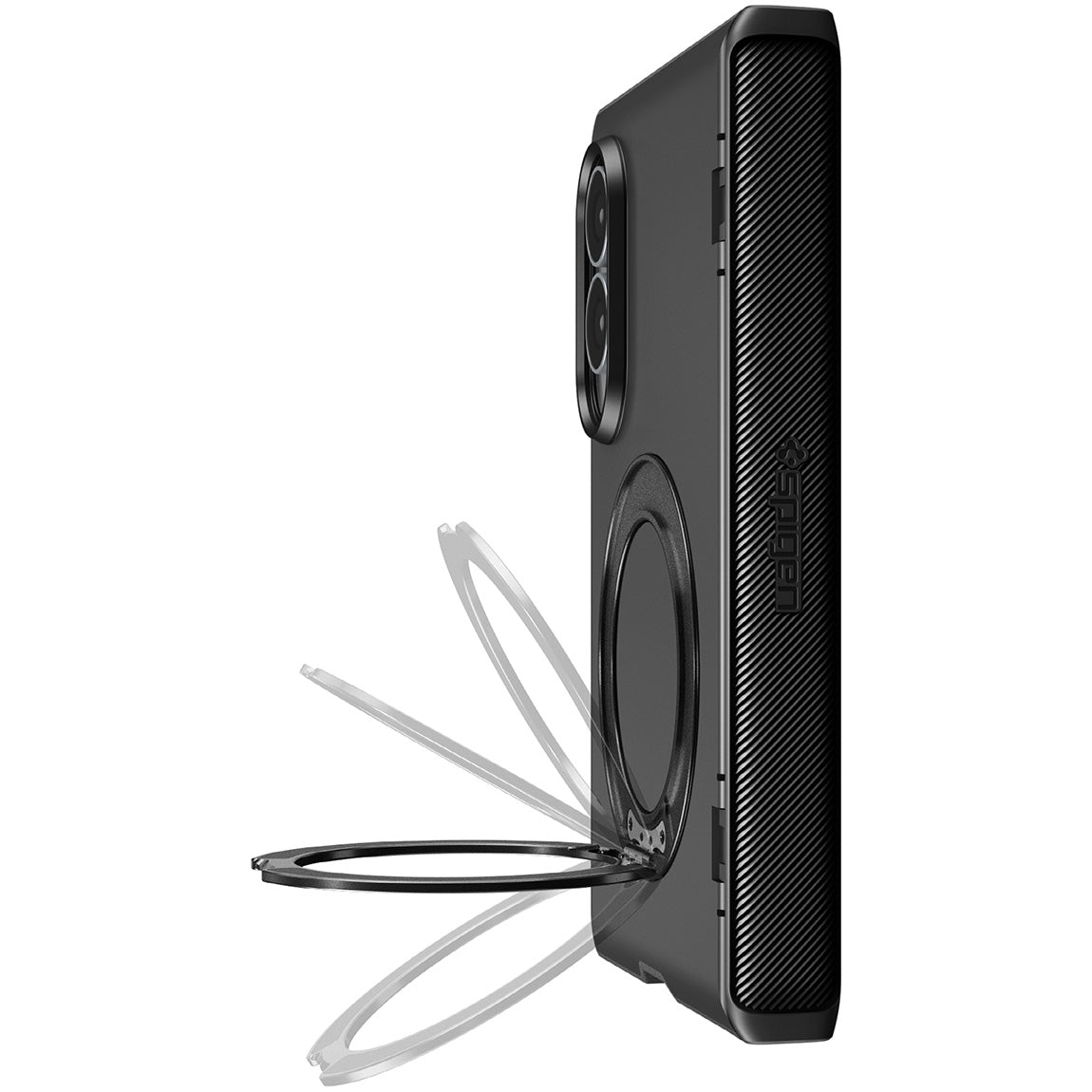 Handyhülle für Galaxy Z Fold8, Spigen Slim Armor Pro S Mag mit MagSafe, Schwarz