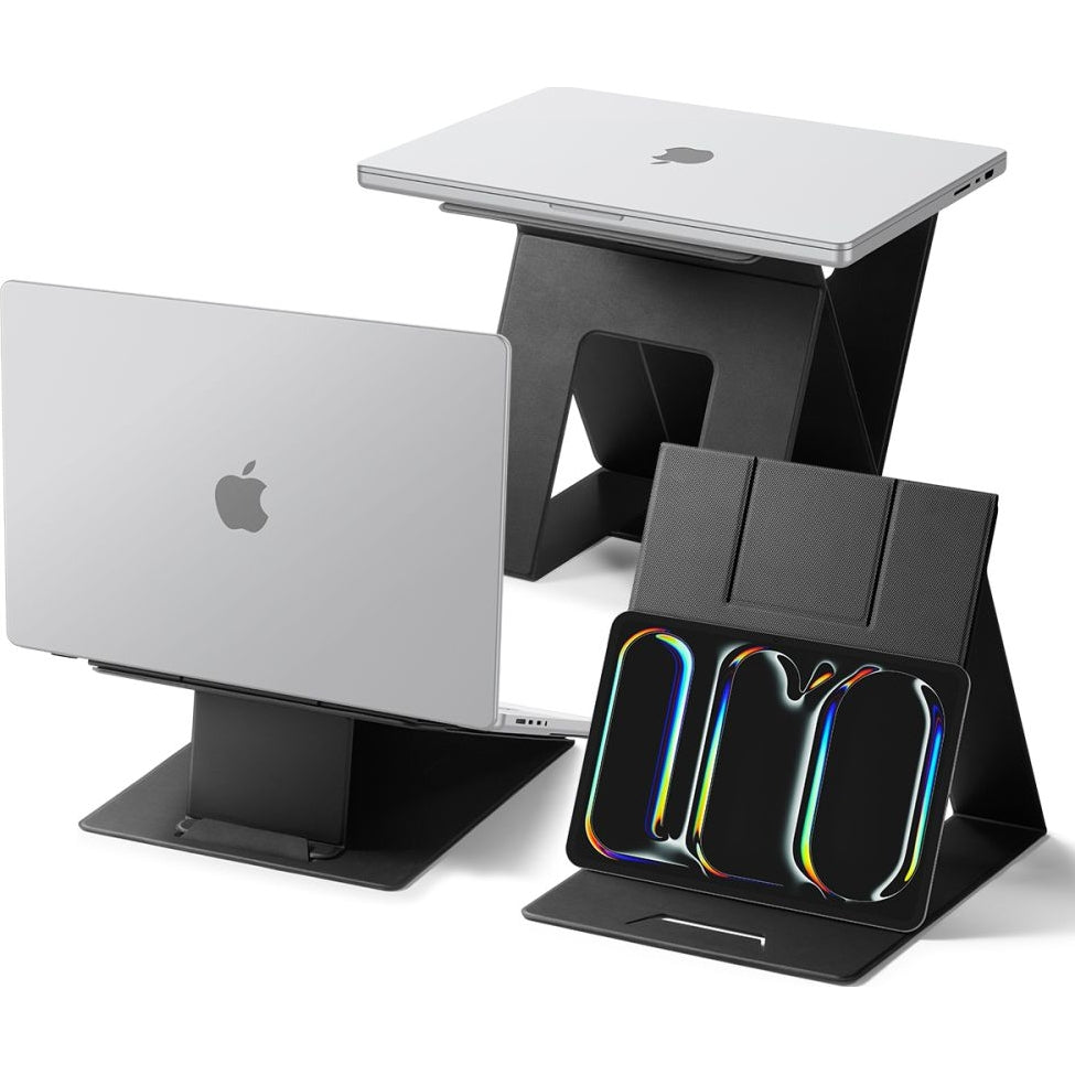 Universalständer für Laptop, Tablet, Slim Fold LD201-S10, Schwarz