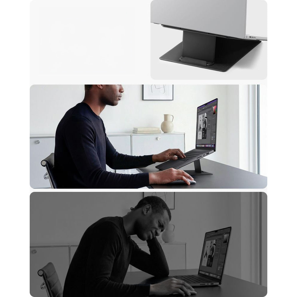 Universalständer für Laptop, Tablet, Slim Fold LD201-S10, Schwarz
