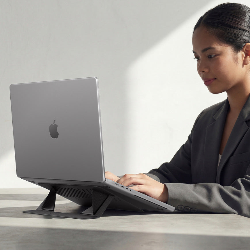 Universalständer für Laptop, Tablet, Spigen Slimfold LD201-S6, Grau