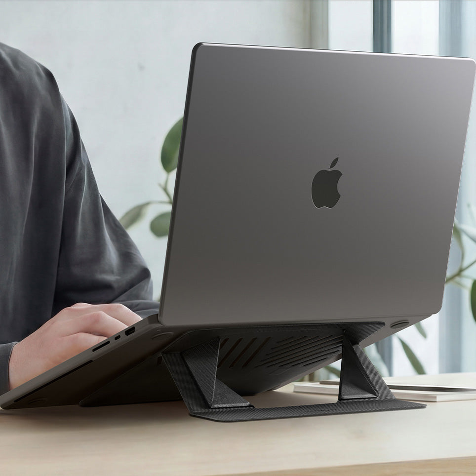 Universalständer für Laptop, Tablet, Spigen Slimfold LD201-S6, Grau